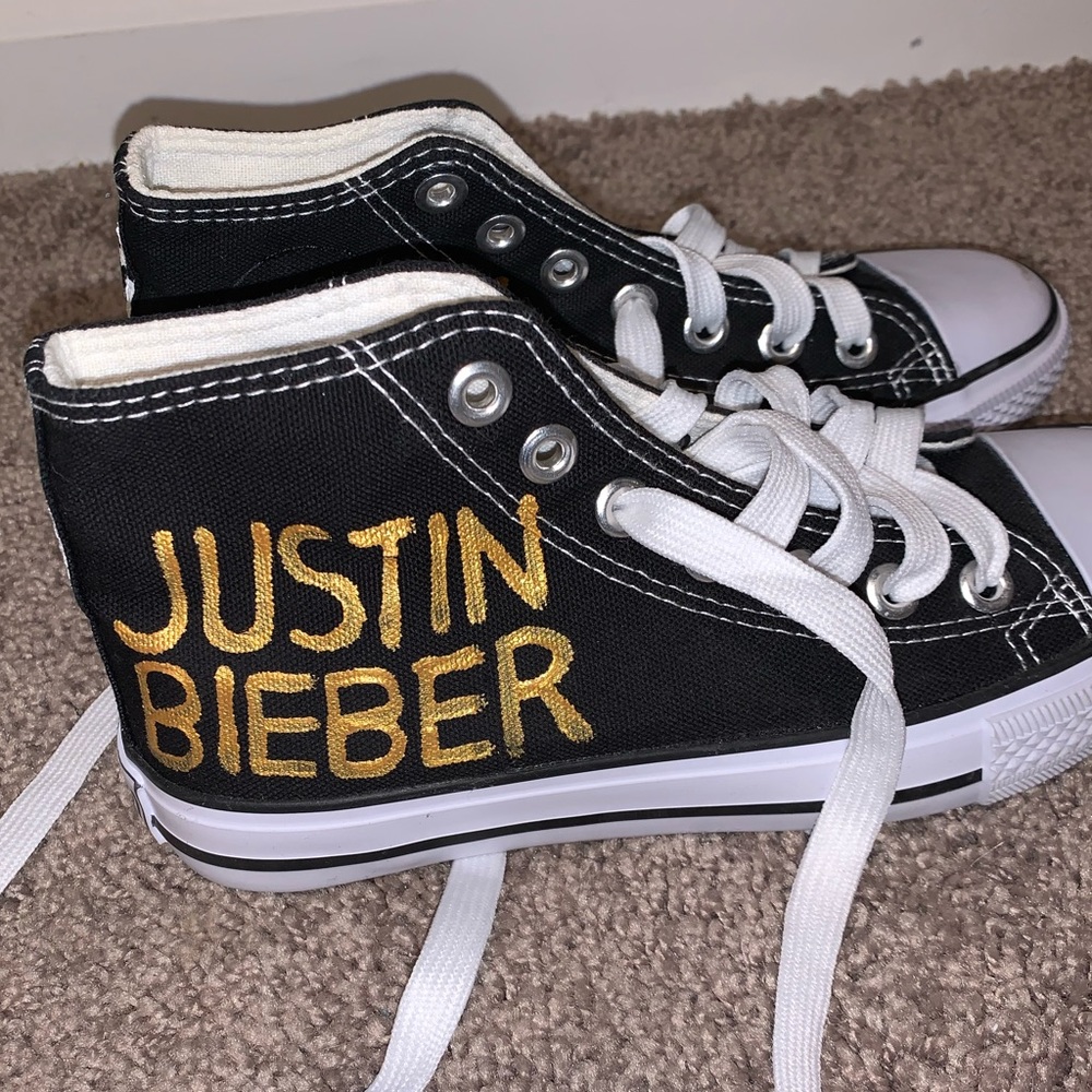 Custom Justin Bieber shoes